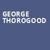 George Thorogood, Avalon Ballroom Theatre, Niagara Falls